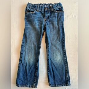 The Children's Place denim jeans size 5 bootcut w/ Adjustable Elastic Waist